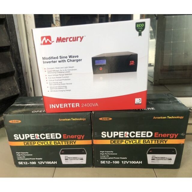 Mercury 2.4kva inverter for sale at ikeja