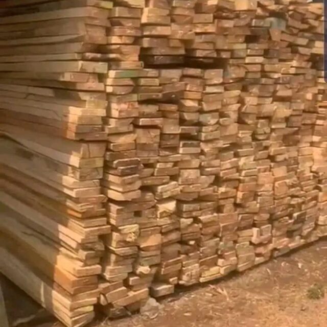 Wooden materials for sale at ikorodu