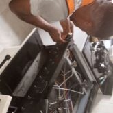 Gas cooker servicing