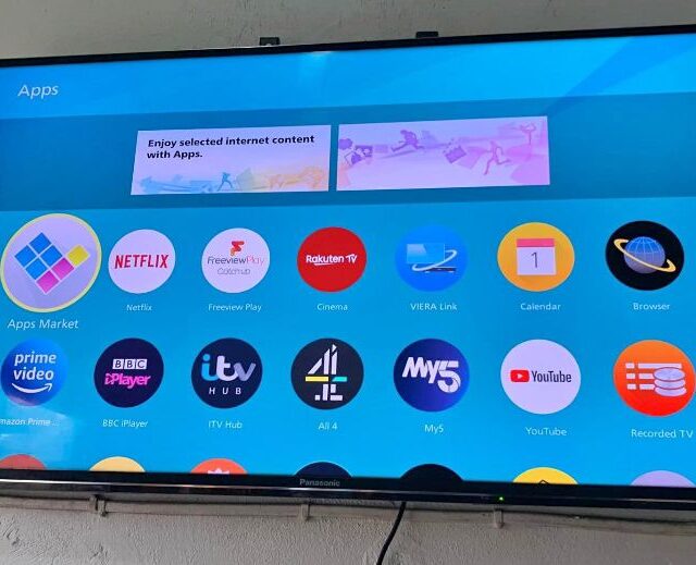 Panasonic 40 inches full smart TV for sale at ikeja