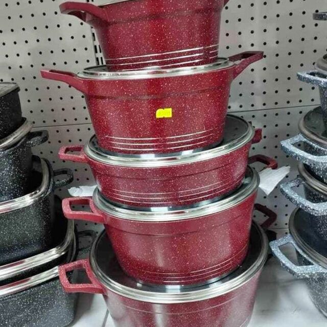 Granite Non stick cookware set for sale at ikeja