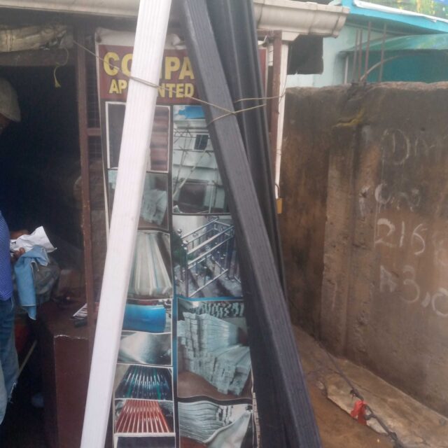 Rain gutter for sale at Adealu Iyana ipaja