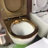 Gold colour WC / Toilets For Sale