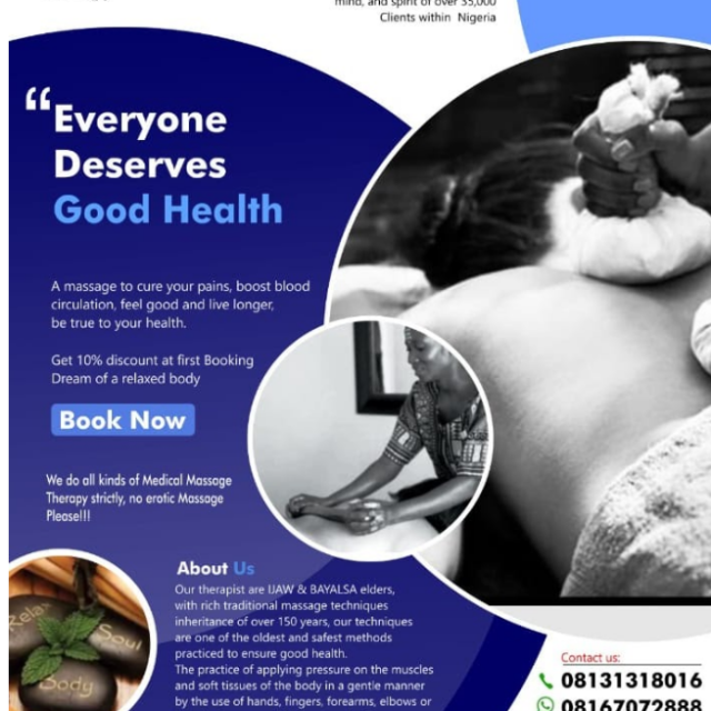 Best SPA Body Massage Therapy Body Massage Treatment in LEKKI Aja