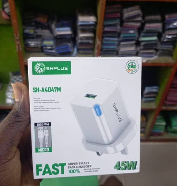 Quality 45wats super fast charger for sale at gbagada