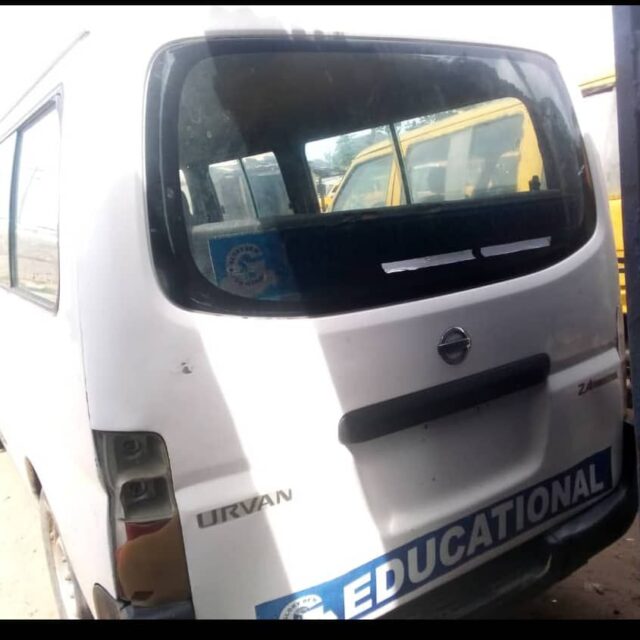 Nissan urvan bus for sale at ojo alaba