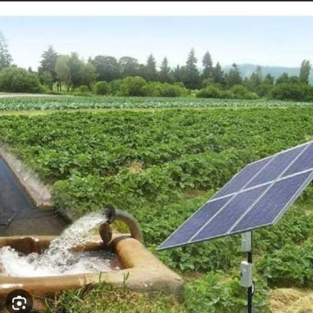 DC solar water pump