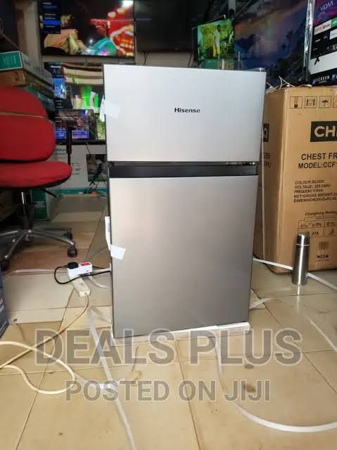 Hisense Double Door fridge for sale at ikeja