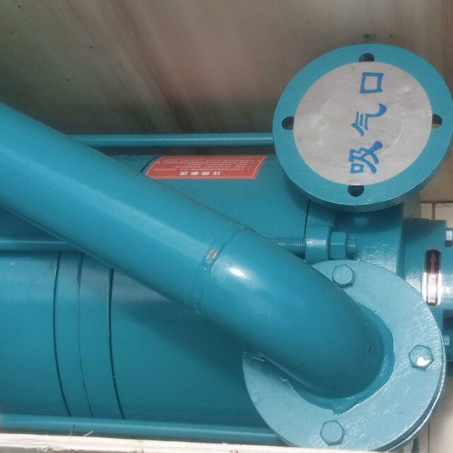 Watering vacuum pump