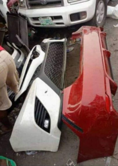 Front and back bumper for sale at ladipo market