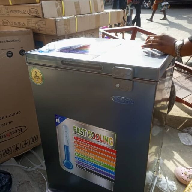 Kenstar 102 Liters Deep freezer For Sale At Ikeja