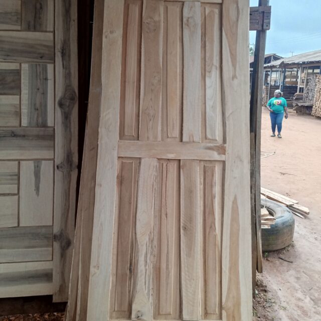 Wooden material for sale at Ikorodu