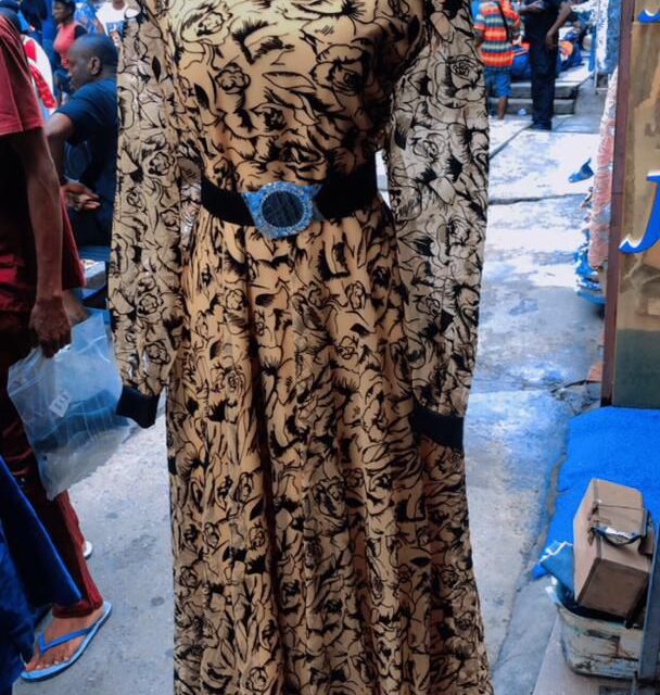 Designer gowns for sale at balogun market