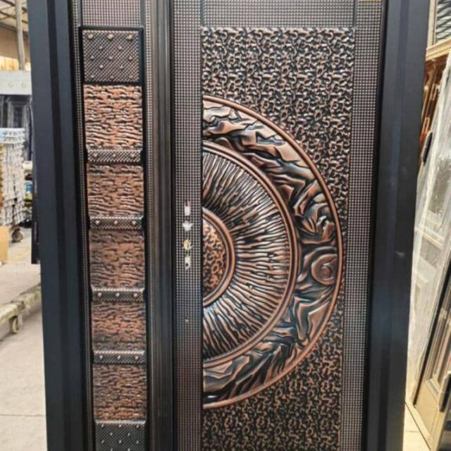 Cast aluminum door for sale at STI orile coker