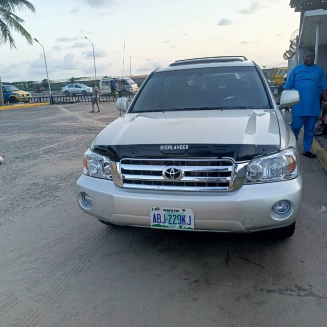 Naija used toyota Highlander