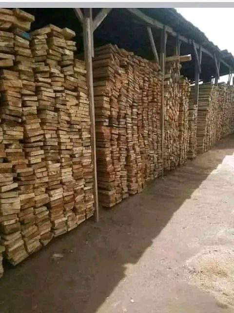 Wooden materials for sale at ikorodu