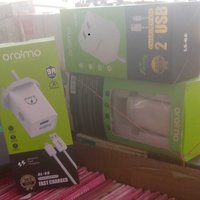 Original Oraimo Charger for sale at iyana lpaja