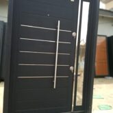 Security door, fabricating door