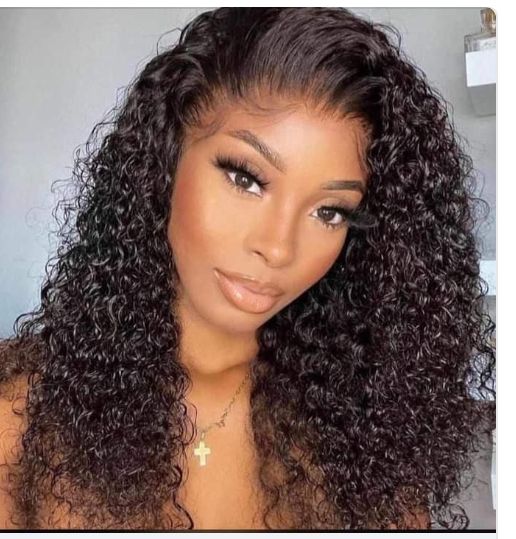 Curly human hair wigs for sale at ikorodu