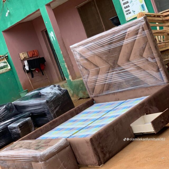 Bed frame for sale at ikorodu