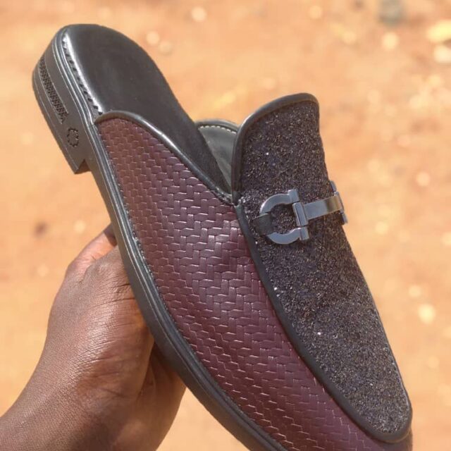 Handmade half shoe for men