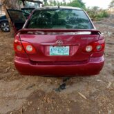 Neatly used 2007 corolla car for sale at ojo