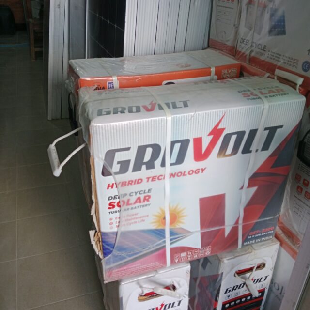 Grovolt 220AH Tubular battery for sale at Alaba international market