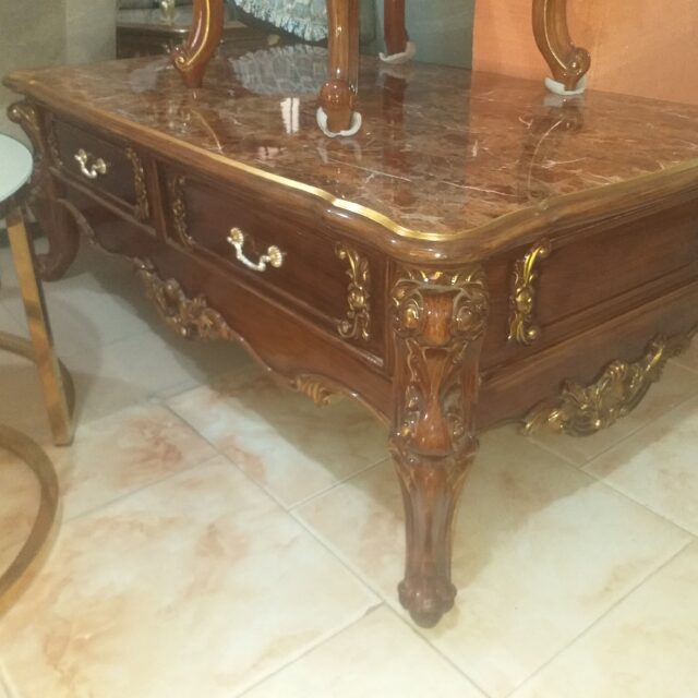 Royal centre table one plus 2 for sale at alaba international market