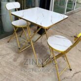 Fundable table for adult and children’s with two for sale in Alaba internat