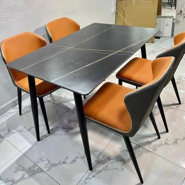 contemporary luxury dining table set for sale in Alaba international market