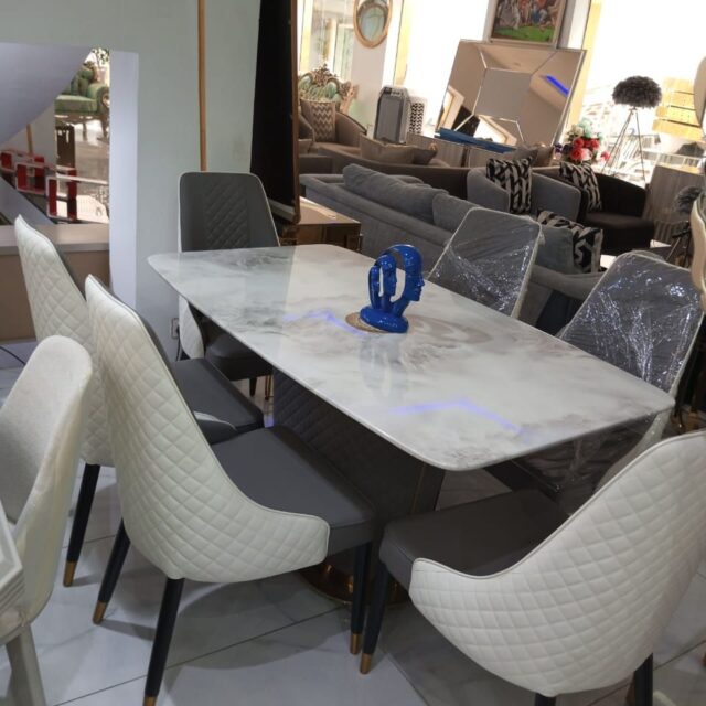 Quality 6 chairs dining table set for sale at ojo