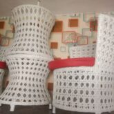 Me and U rattan chair and table for sale at Alaba international