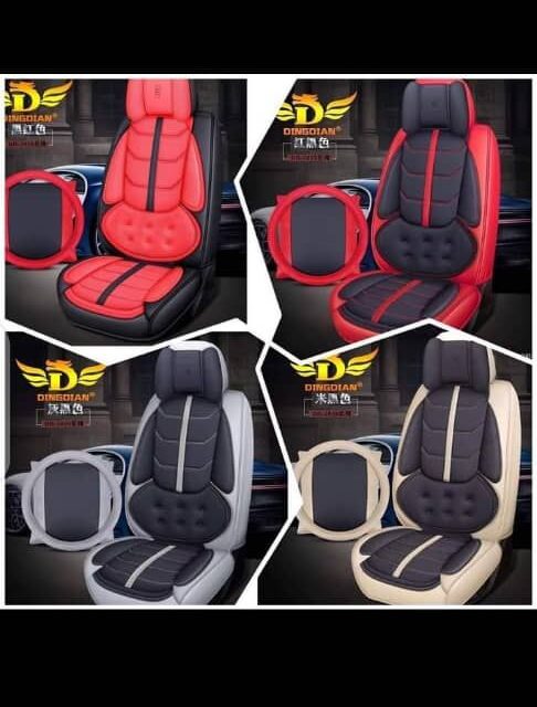 Leather seat cover