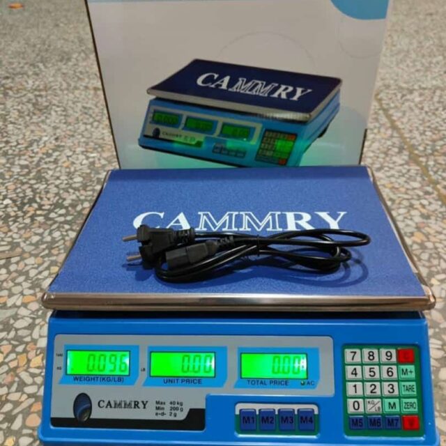 Digital cammry scale with worktable