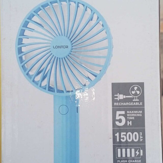 Lontor 4 inches rechargeable mini fan available for sale