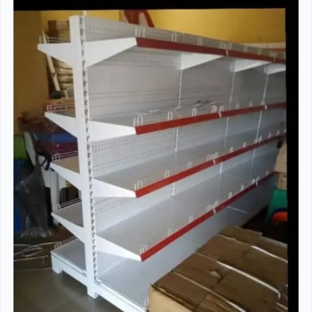 Supermarket rack 6ft by 3 for sale at Alaba international market