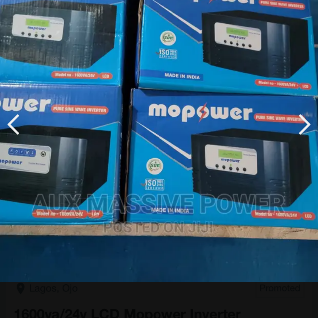 Mopower inverter for sale in Alaba international market beside first bank