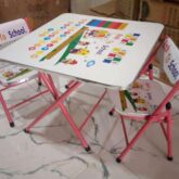 Fundable table for adult and children’s with two for sale in Alaba internat