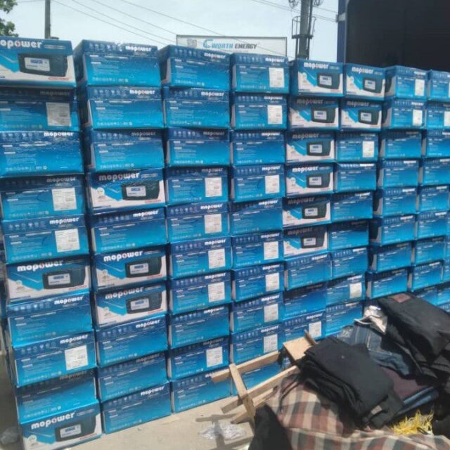 Mopower inverter for sale in Alaba international market beside first bank