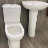 Golden diamond standard toilet set