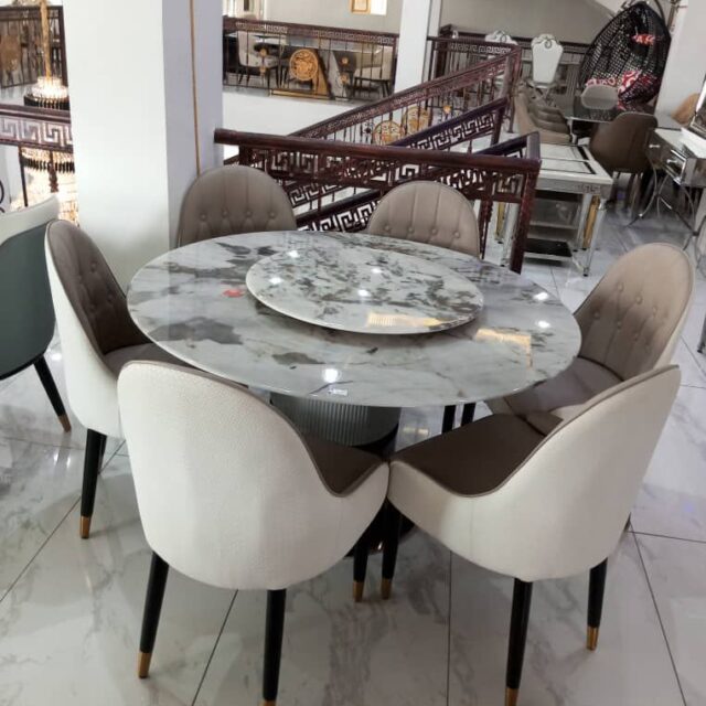 Quality 6 chairs dining table set for sale at ojo