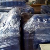 Blue velvet fabric furniture for sale