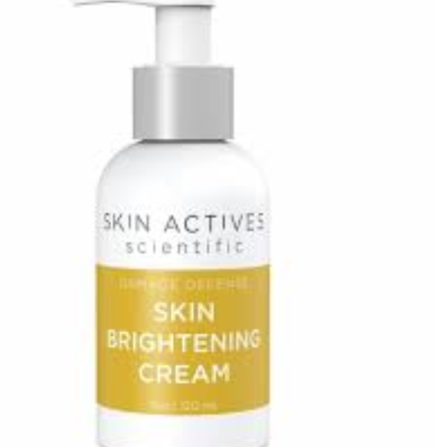 Bright and clear cream for sale at Trade fair