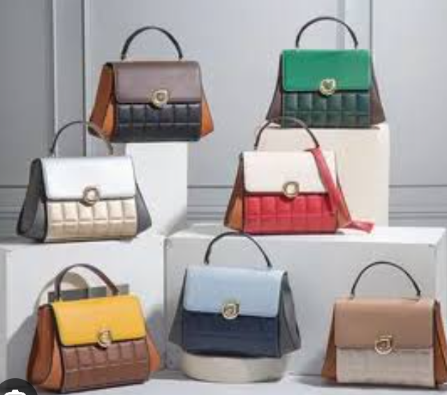 Fashion handbags for ladies for sale at Trade fair