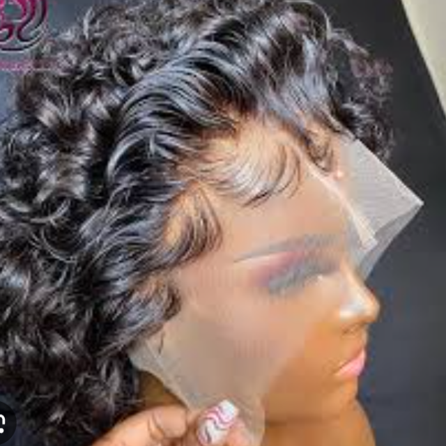 Quality human hair extension for sale at Trade fair