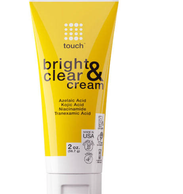 Bright and clear cream for sale at Trade fair