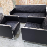 Three Seater and 2 Single Chair for sale at ojo alaba