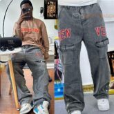 Different kinds of men’s jeans trousers for sale at Ikorodu Lagos