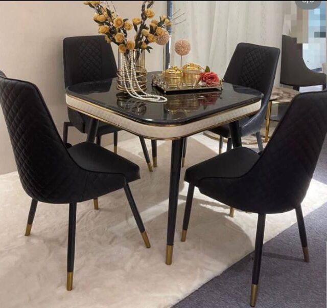 Unique quality marble dining set For sale at ojoalaba