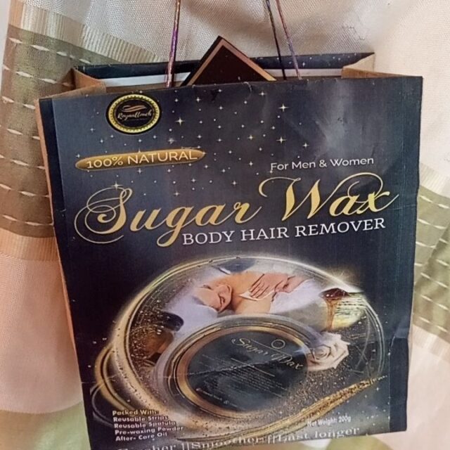 Sugar Wax body hair remover 400g